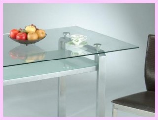 Glass Table Dining Set