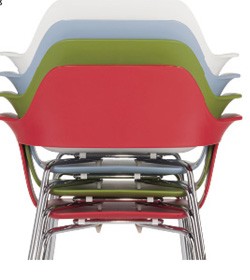 Metal Legs Plastic Folding Chair - SC067 | Stacking