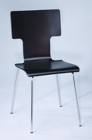 工字型曲木椅/米樂椅/餐椅/事務椅