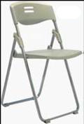 Metal Legs Plastic Folding Chair - SC048 | , in black & Blue color