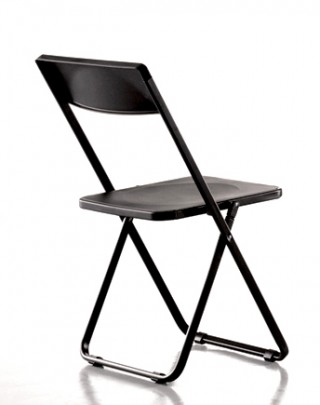 Metal Legs Plastic Folding Chair - SC072 | , in black, red, white, orange, blue colors