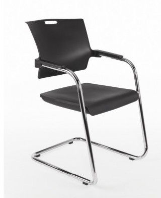 Metal Legs Plastic Stacking Chair