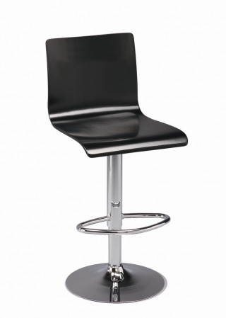High Adjustable Bentwood Bar Stool Chair