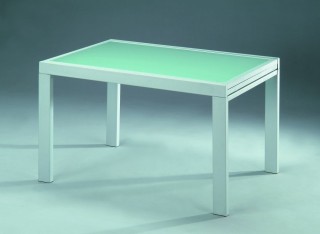 Extendable Glass Dining Table - ST001-120W | 