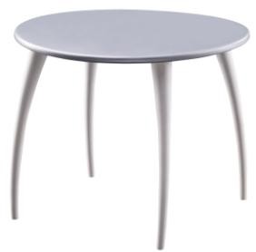 Wood Table with Plastic legs - ST019 | Round tabletop