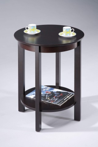 Classic Round Wooden End Table - STS023 | 