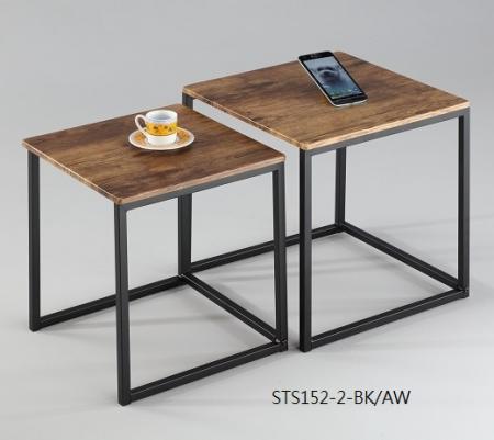 Living Room Furniture 2 pc Nesting Table