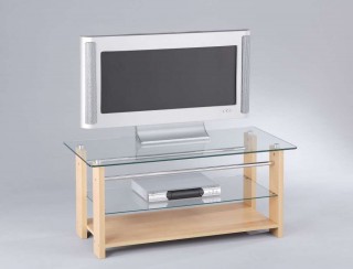 3-Tier TV Stand for Flat Panel TV up to 32-Inch