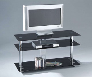 3-Tier TV Stand for Flat Panel TV up to 32-Inch