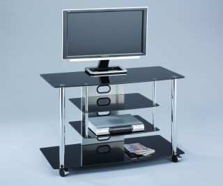 4-Tier TV Stand for Flat Panel TV up to 32-Inch