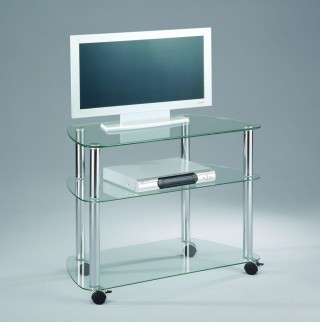 Mobile 3-Tier TV Stand - STV070 | 